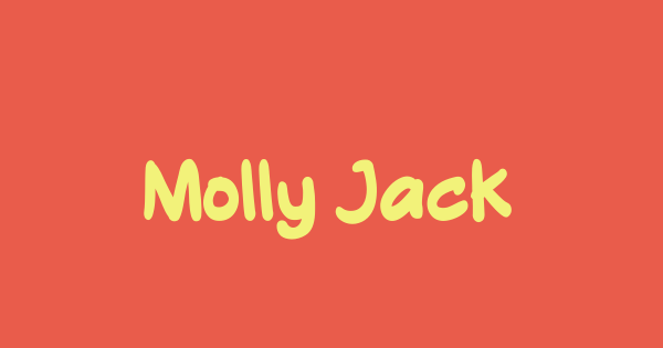 Molly Jack font thumb